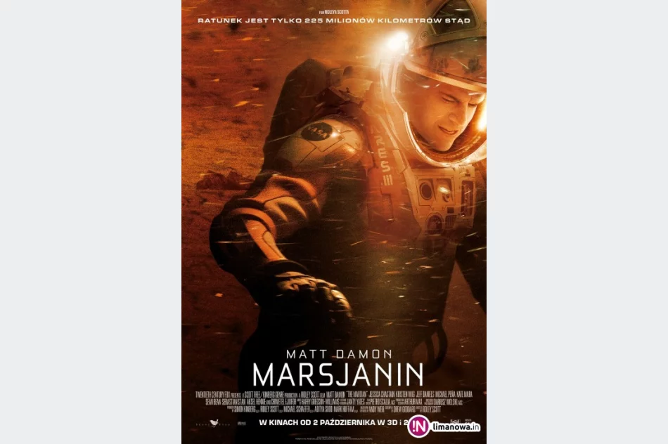 „Marsjanin” i „Chemia” od 16 października w kinie Klaps - zdjęcie 2