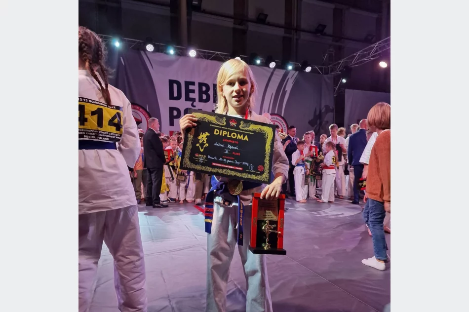 2 brązowe medale na 5 Wagowych Mistrzostwach Europy WKB w Dębicy dla zawodników Limanowskiego Klubu Kyokushin Karate - zdjęcie 5