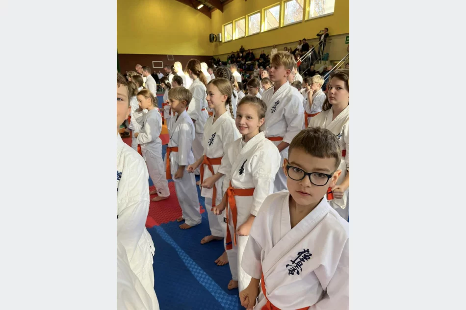Tuzin medali podczas Otwartych Mistrzostw Powiatu Rybnickiego dla karateków ARS Klub Kyokushinkai - zdjęcie 19