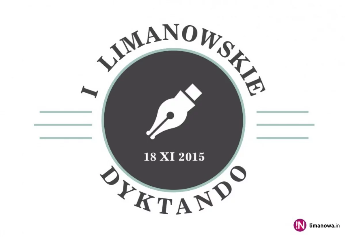 I Limanowskie Dyktando – zgłoszenia trwają do 20 października !