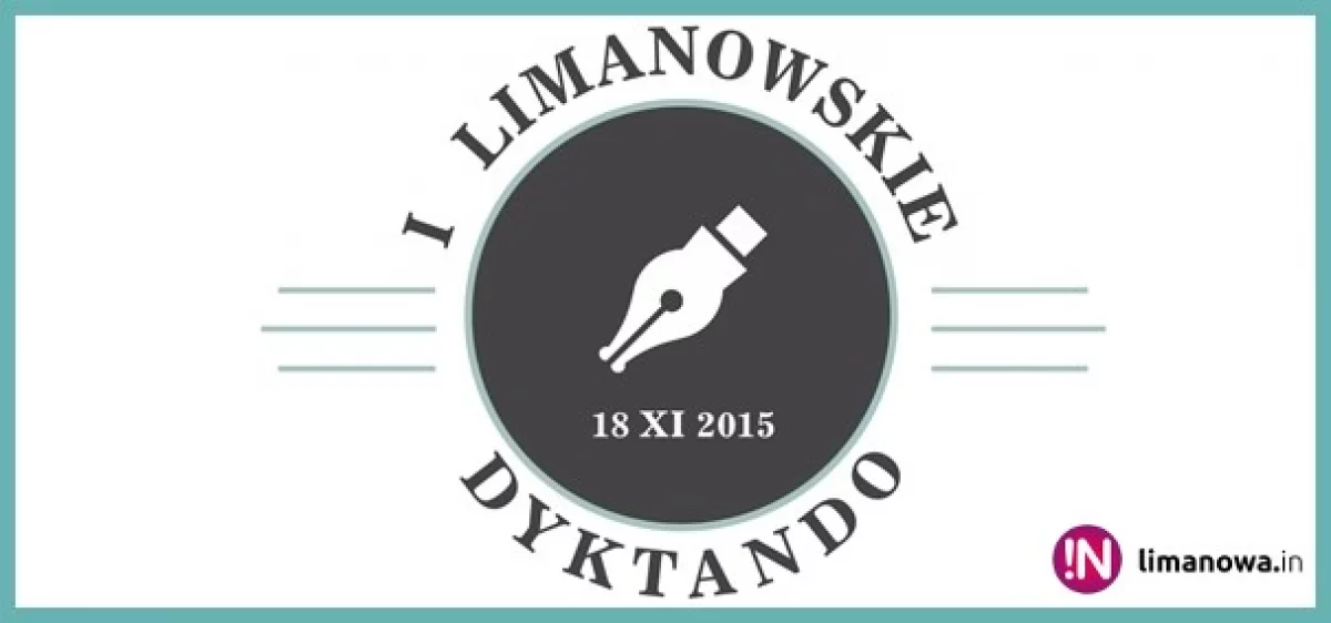 I Limanowskie Dyktando – zapisy do 20 października