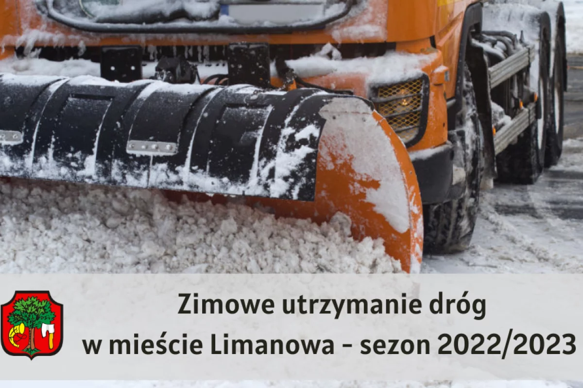 Zimowe utrzymanie dróg na terenie miasta Limanowa