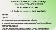 „Niepełnosprawni w systemie edukacji, terapii i wsparcia społecznego” - zdjęcie 2