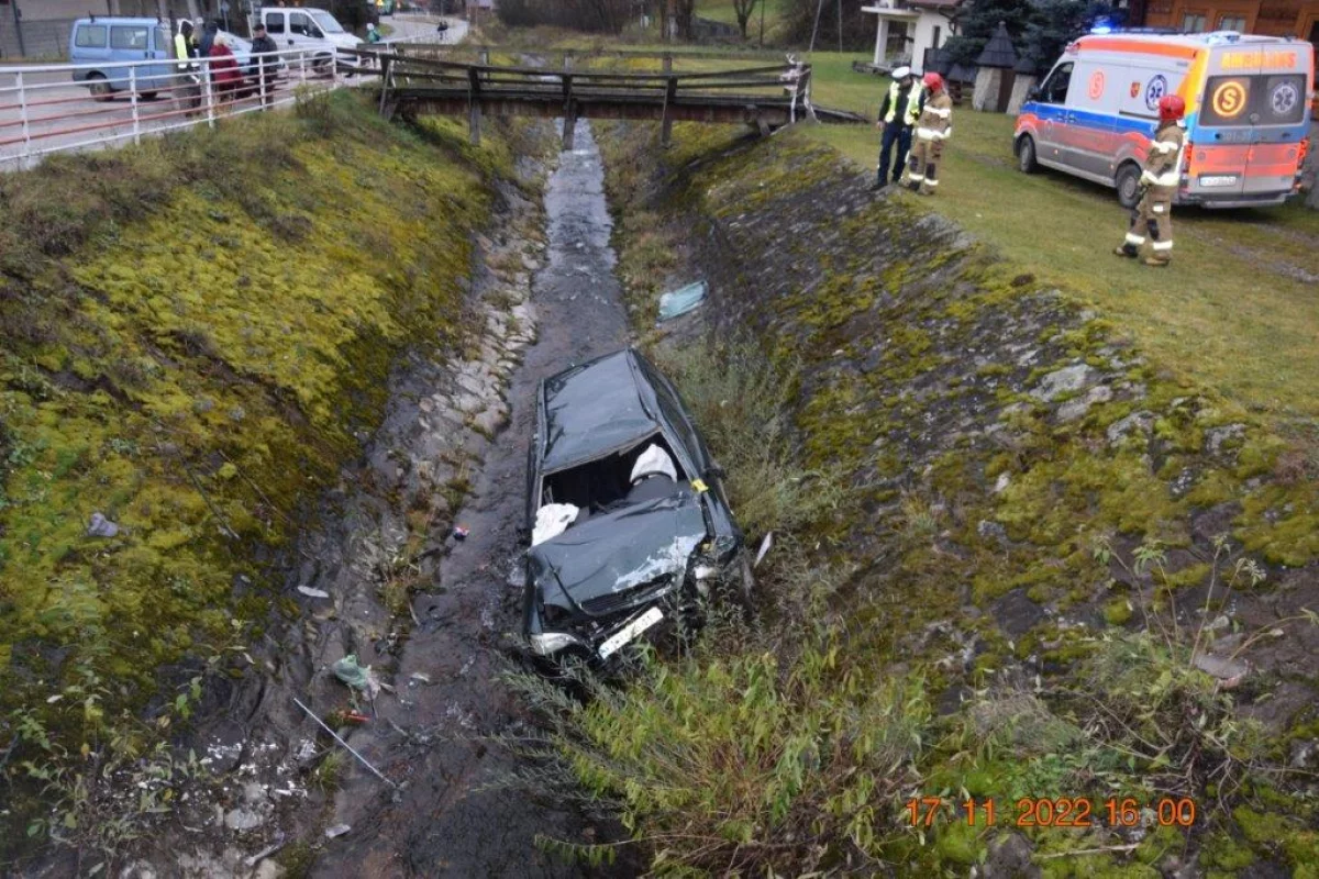 Śmiertelny wypadek drogowy w powiecie nowotarskim