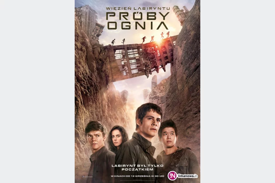 „Więzień labiryntu: Próby ognia” i „Do utraty sił” od 25 września w kinie Klaps - zdjęcie 2