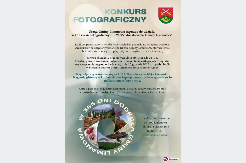 Konkurs fotograficzny ”W 365 dni dookoła gminy Limanowa” - zdjęcie 2