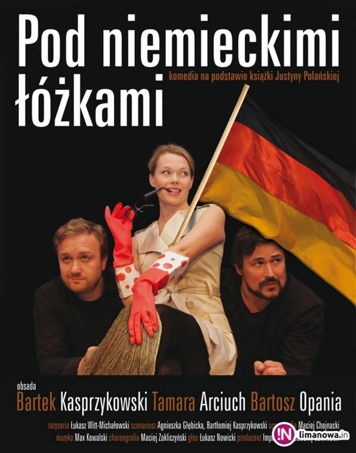 Spektakl „Pod niemieckimi łóżkami” w Limanowskim Domu Kultury