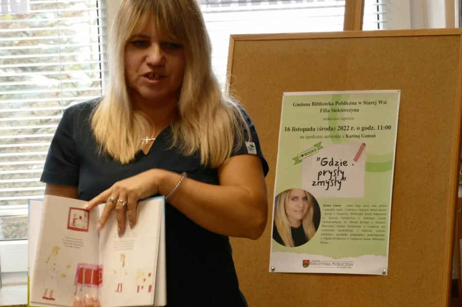 Przedstawiła twórczość i opowiedziała o swojej pracy - zdjęcie 8