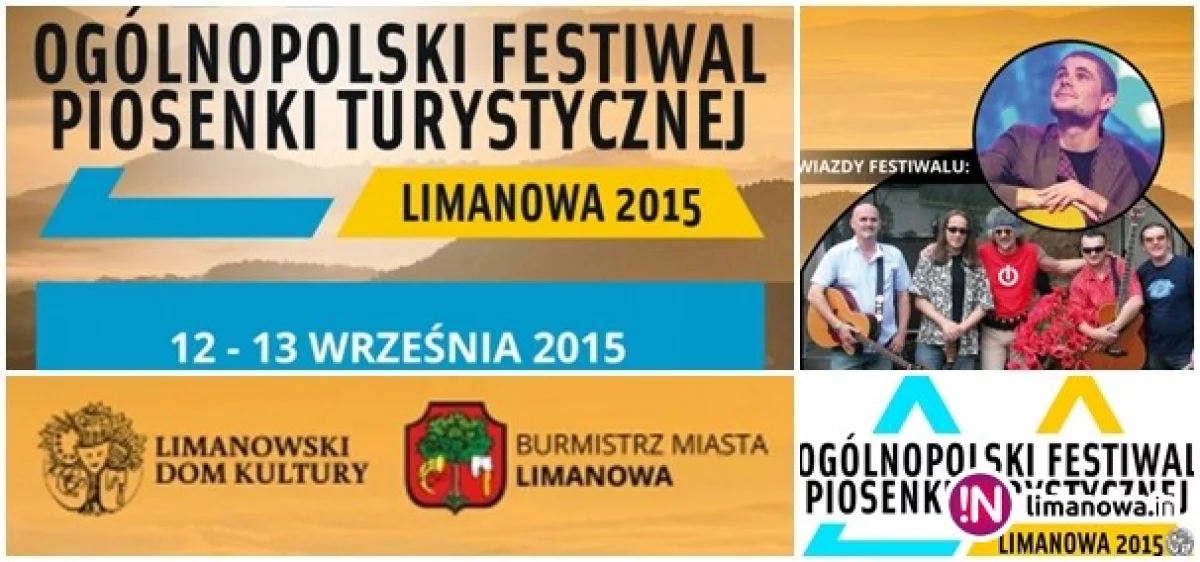 W najbliższy weekend Ogólnopolski Festiwal Piosenki Turystycznej
