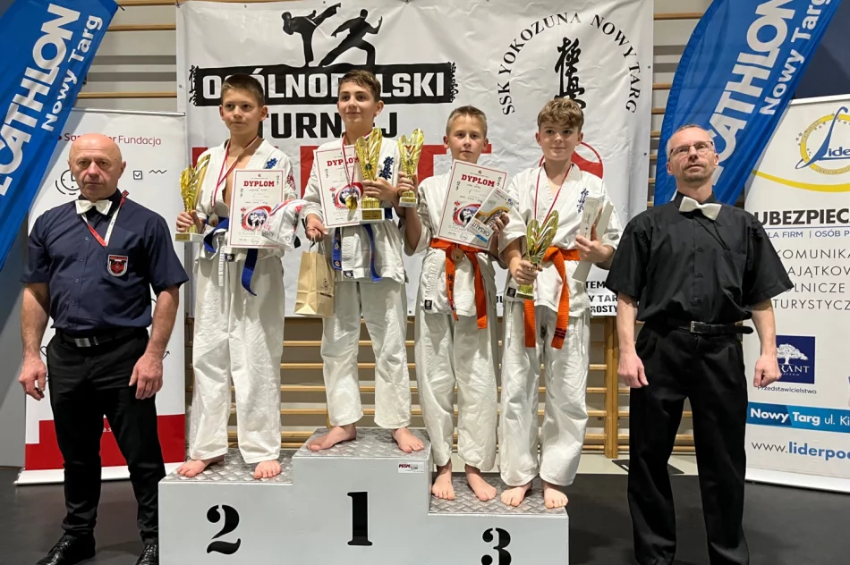 14 medali dla karateków ARS Limanowa – JONIEC Team na Ogólnopolskim Turnieju Karate Kyokushin w Nowym Targu - zdjęcie 2