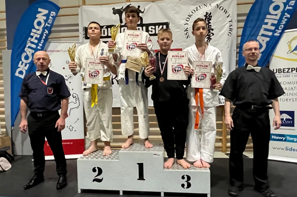 14 medali dla karateków ARS Limanowa – JONIEC Team na Ogólnopolskim Turnieju Karate Kyokushin w Nowym Targu - zdjęcie 10
