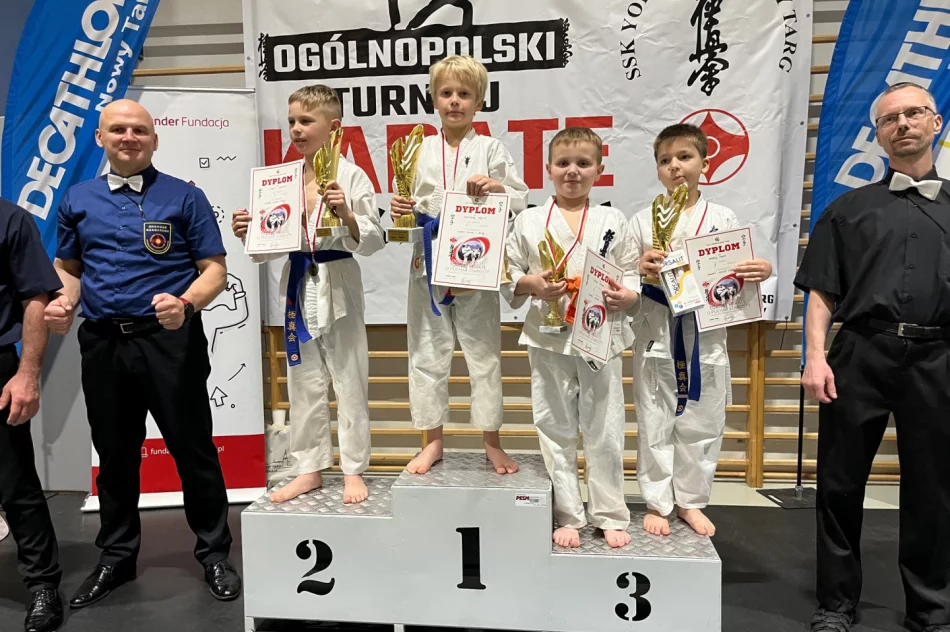 14 medali dla karateków ARS Limanowa – JONIEC Team na Ogólnopolskim Turnieju Karate Kyokushin w Nowym Targu - zdjęcie 11