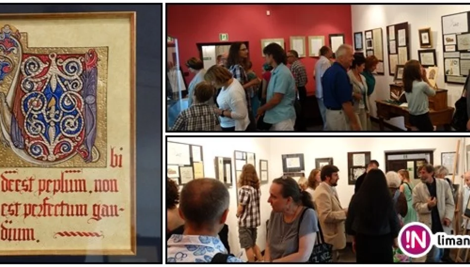 Pierwsza wystawa kaligraficzna już czynna w limanowskim Muzeum! - zdjęcie 1