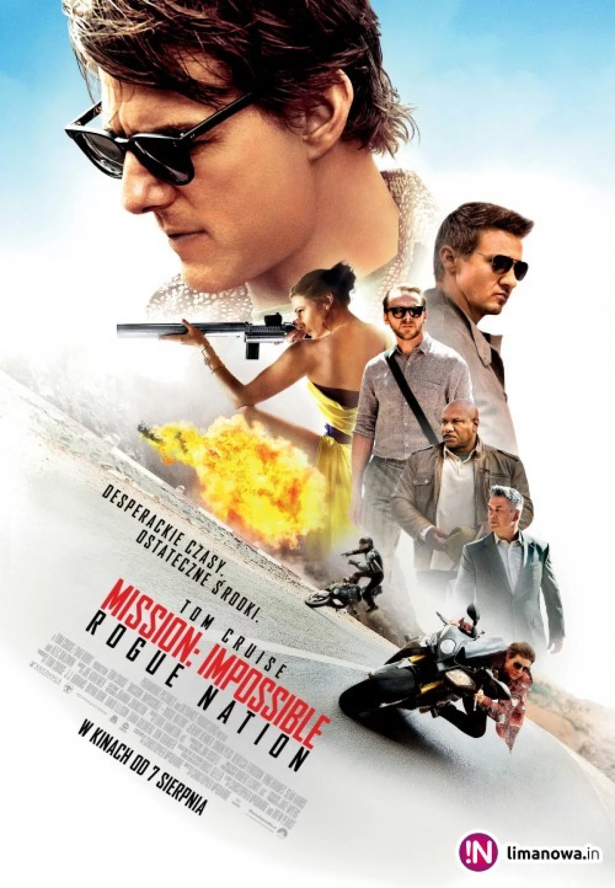 „Piksele” i „Mission: Impossible – Rogue Nation” w kinie Klaps od 28 sierpnia