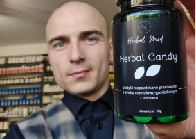 HERBAL CANDY... Naturalny Cukierek na GARDŁO, ZATOKI i KRTAŃ oraz ODŚWIEŻENIE ODDECHU! - Zdjęcie główne