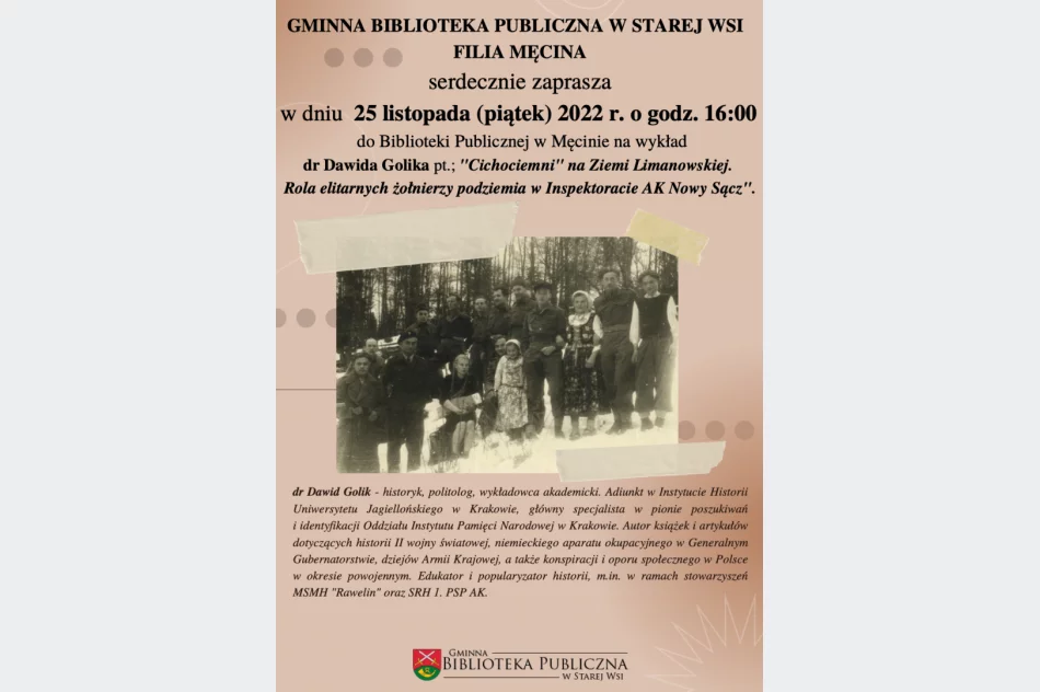 O roli "Cichociemnych" na Limanowszczyźnie - zdjęcie 2