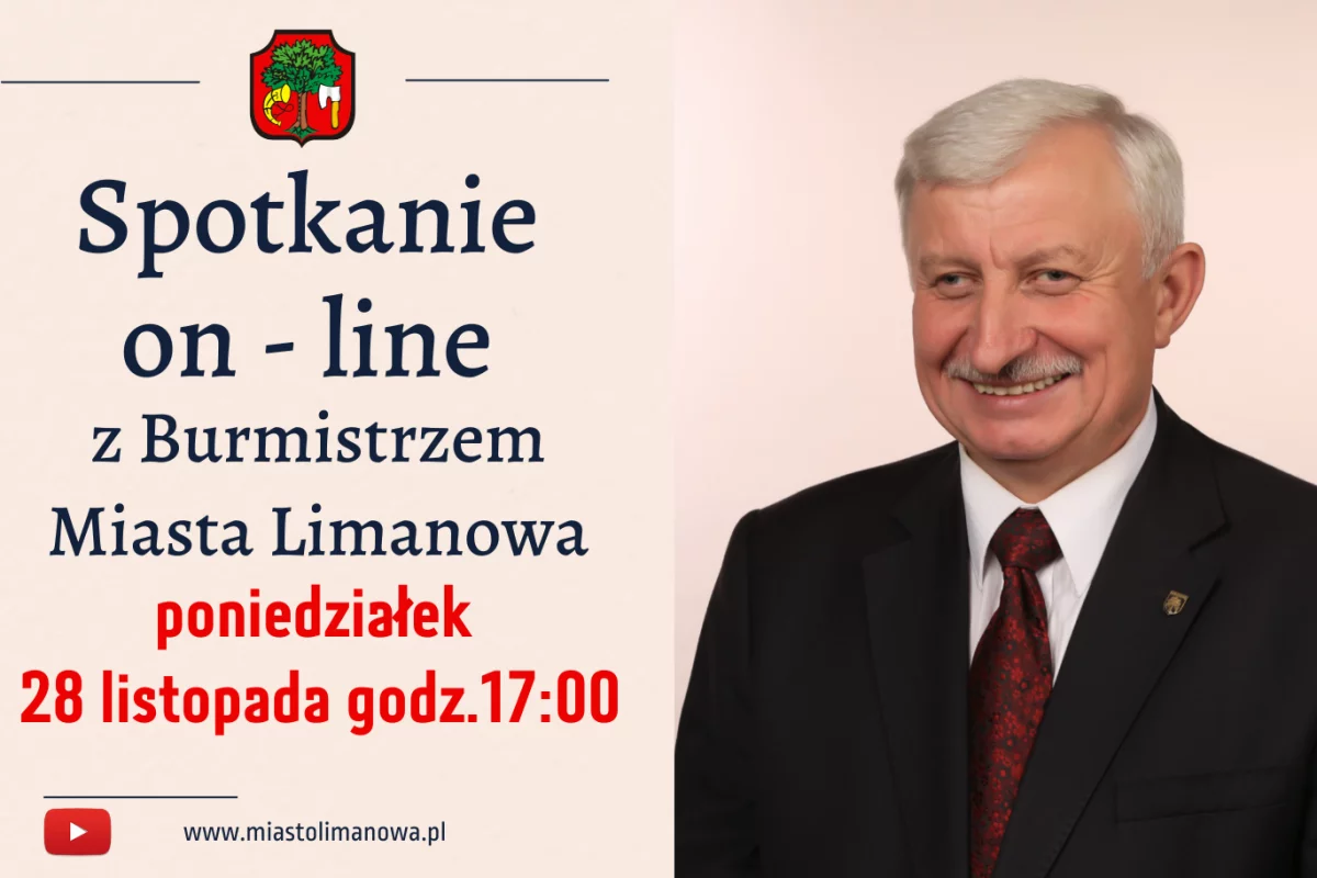 Czat z Burmistrzem – poniedziałek 28 listopada godz.17:00