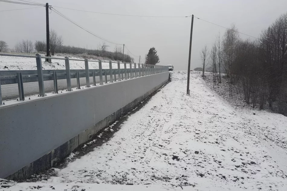 Stabilizacja osuwiska i odbudowa drogi - zdjęcie 2