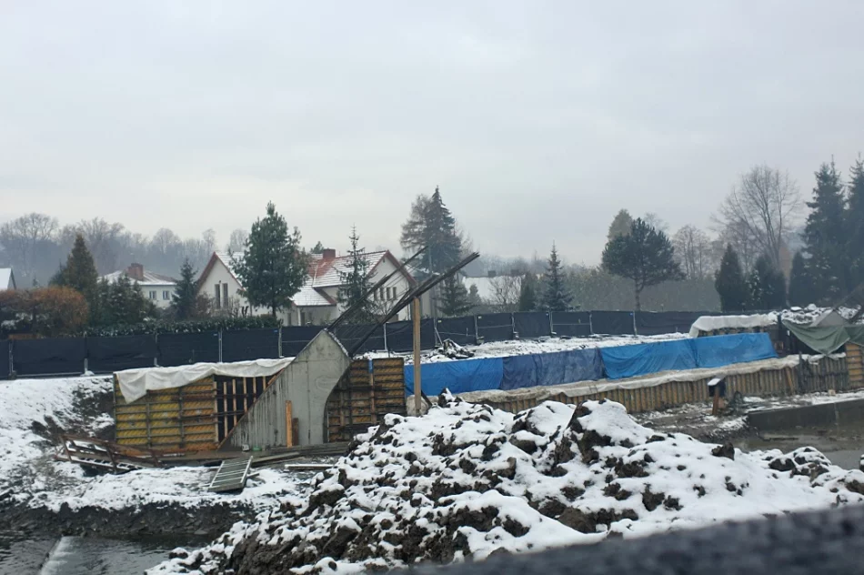 Szalunki i zbrojenia - budowa nowego mostu - zdjęcie 4