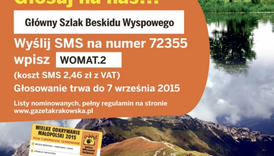 Zagłosuj na główny szlak Beskidu Wyspowego! - zdjęcie 1