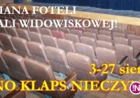 Rozpoczyna się wymiana foteli na sali widowiskowej Limanowskiego Domu Kultury - zdjęcie główne