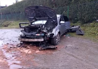 Groźnie wyglądające dachowanie - zdjęcie główne