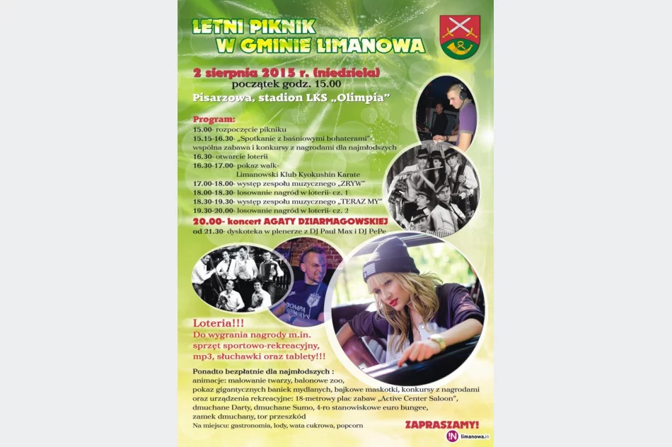 Letni Piknik w Pisarzowej z Agatą Dziarmagowską już w najbliższą niedzielę! - zdjęcie 2