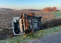 Małopolskie: 4 osoby ranne w wypadku busa przewożącego niepełnosprawne dzieci - zdjęcie główne