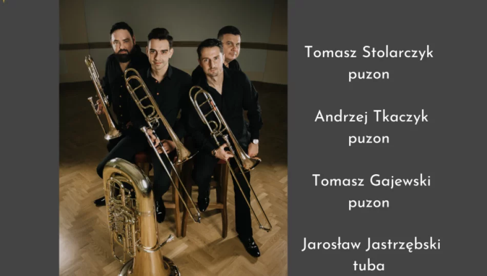  Zapraszamy na koncert polskiej muzyki filmowej w wykonaniu Kwartetu Brass Riders - zdjęcie 1