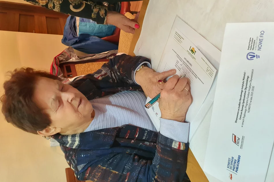 Krawieckie warsztaty z KGW Męcina - zdjęcie 10