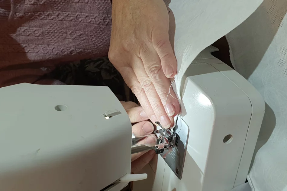 Krawieckie warsztaty z KGW Męcina - zdjęcie 13