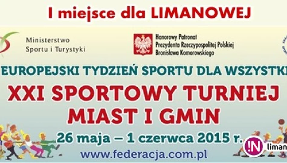 Limanowa zajęła I miejsce w ogólnopolskiej rywalizacji sportowej miast i gmin - zdjęcie 1