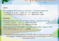 Wakacje w bibliotece – program zajęć, darmowe kursy internetowe - zdjęcie główne