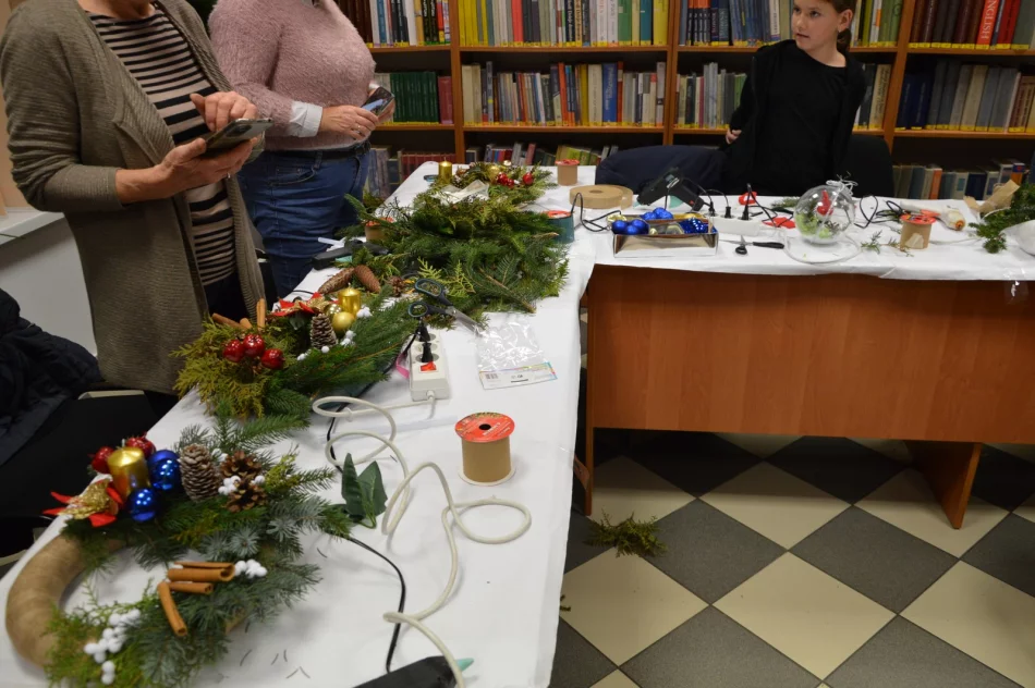 "Nic tak nie cieszy, jak samodzielnie wykonana dekoracja świąteczna" - zdjęcie 8