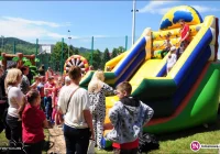 Wesoły i sportowy - DZIEŃ DZIECKA w Łososinie Górnej - zdjęcie główne