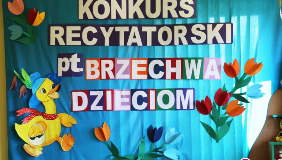 I Konkurs Recytatorski w Miejskim Przedszkolu Nr 2 w Limanowej „Brzechwa Dzieciom”. - zdjęcie 1