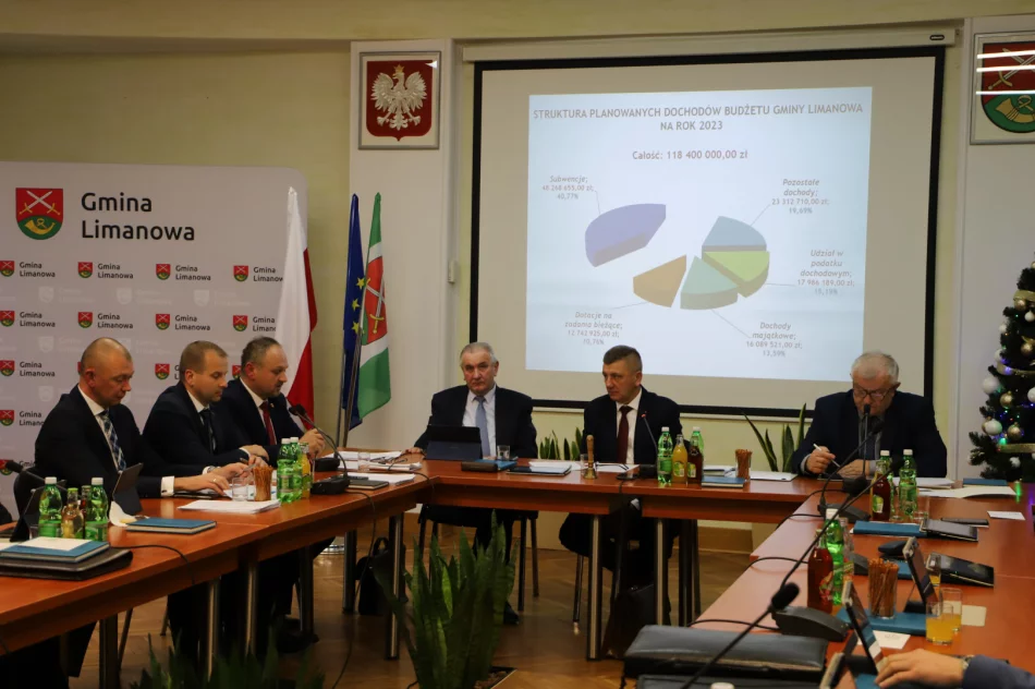 Informacja o XXVIII sesji Rady Gminy Limanowa - zdjęcie 4