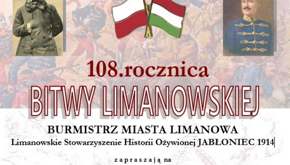18 grudnia odbędą się obchody 108. rocznicy Bitwy Limanowskiej - zdjęcie 1