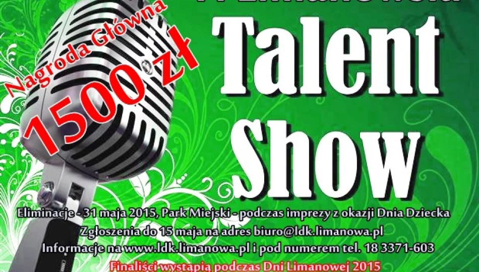 VI Limanowski Talent Show – eliminacje do finału już w niedzielę! - zdjęcie 1