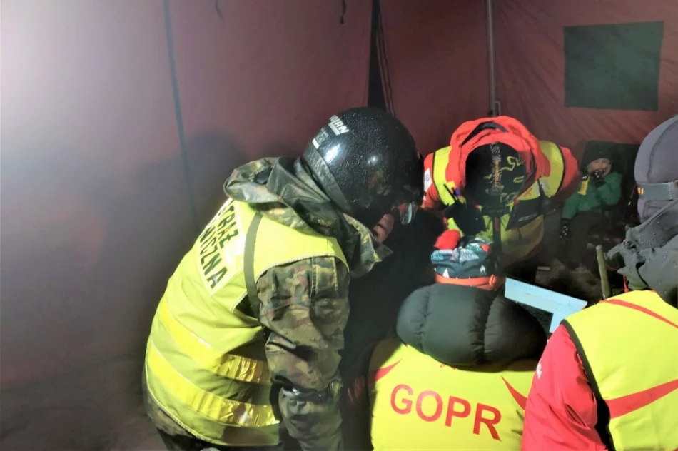 Ćwiczenia służb w Gorcach - zdjęcie 3