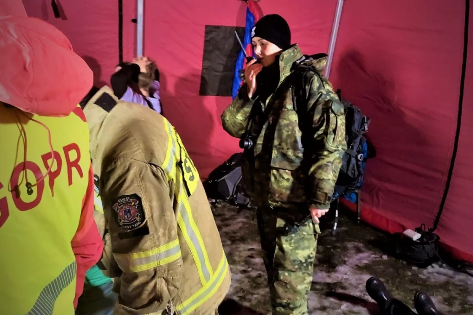 Ćwiczenia służb w Gorcach - zdjęcie 4