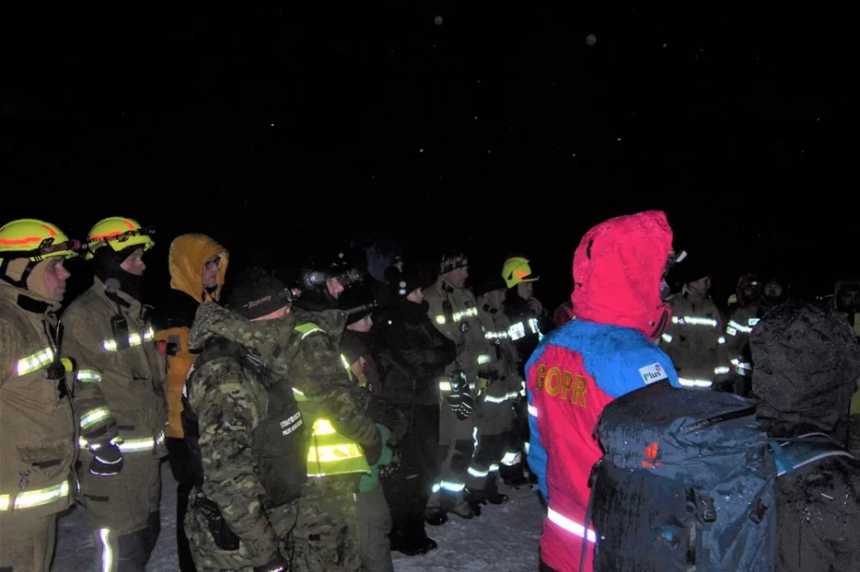 Ćwiczenia służb w Gorcach - zdjęcie 5