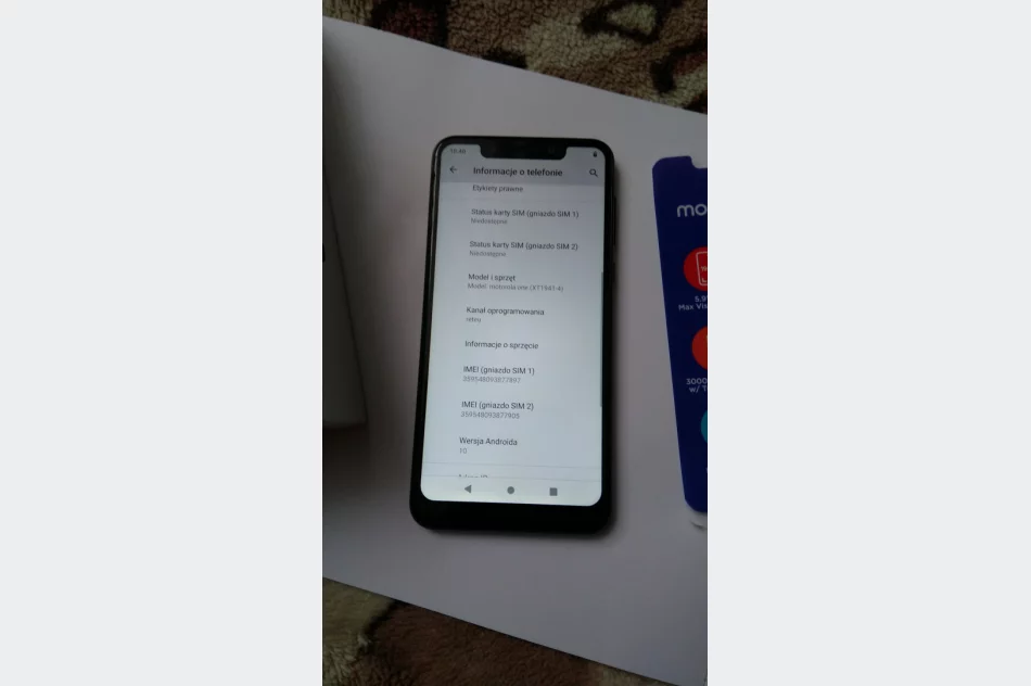 Telefon Motorola G pro dual sim 128gb 48mpx - zdjęcie 4