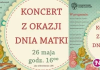 Dzisiaj koncert z okazji Dnia Matki - zdjęcie główne
