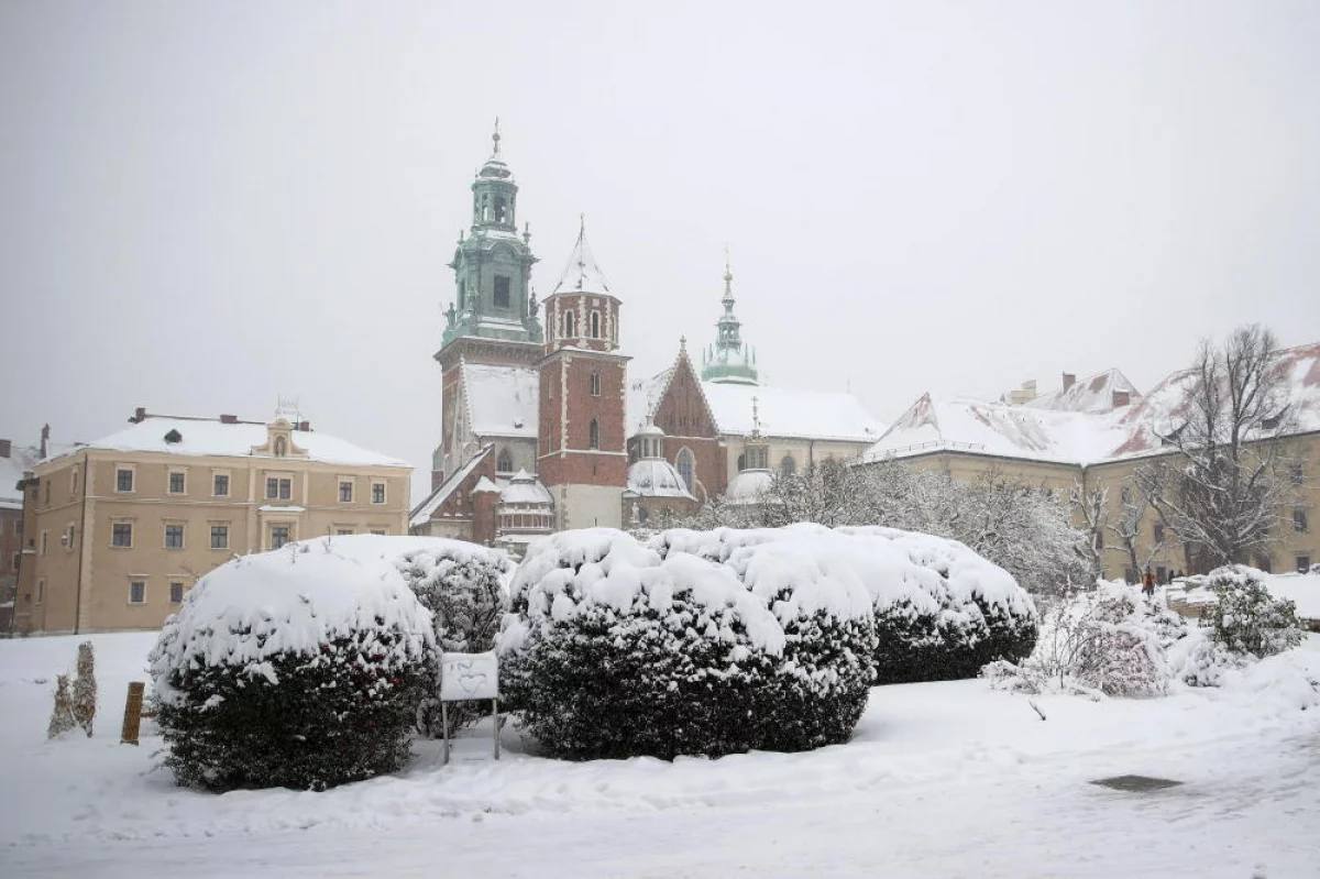 Paraliż komunikacyjny w Krakowie 