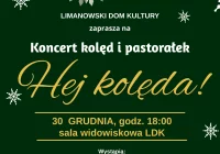  „HEJ KOLĘDA” – koncert kolęd i pastorałek w piątek 30 grudnia w LDK - zdjęcie główne