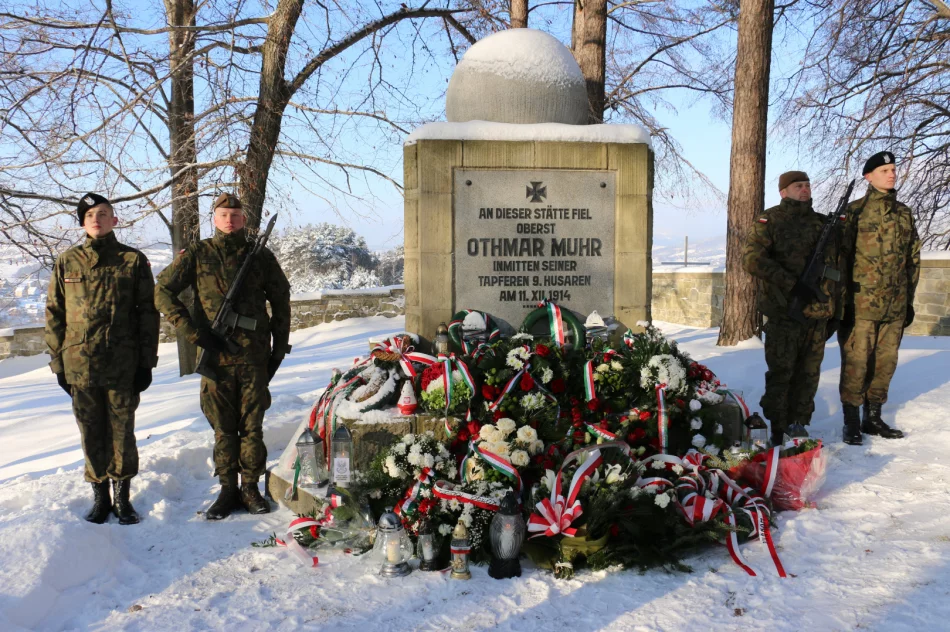 Obchody 108. rocznicy Bitwy Limanowskiej na Jabłońcu - zdjęcie 13