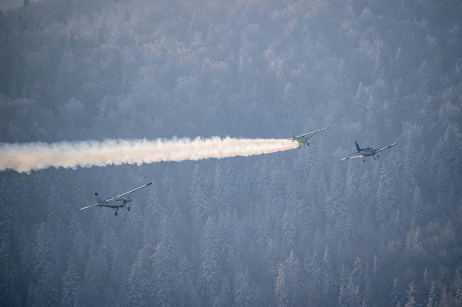 Inscenizacja Historyczna zrzutów na Polankach w Szczawie (2022) - zdjęcie 11