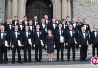 PATRIOTYCZNE ŚPIEWANIE w wykonaniu Chóru Męskiego Bazyliki Matki Boskiej Bolesnej w Limanowej - zdjęcie główne