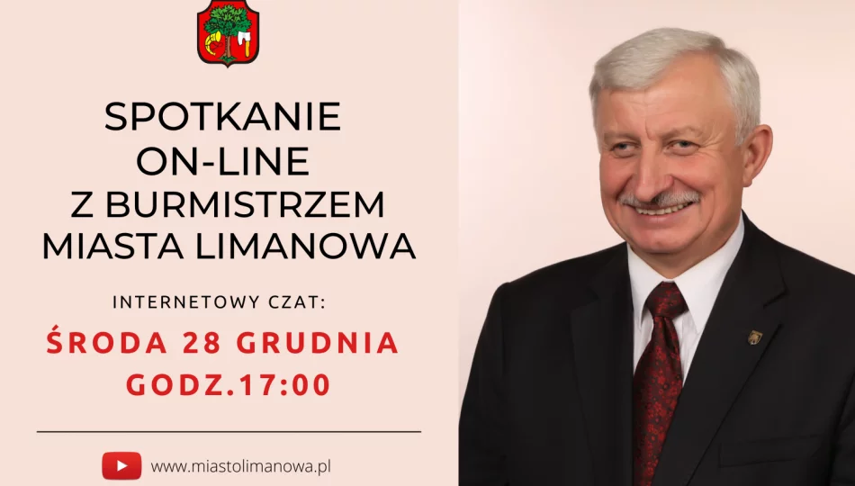 Czat z Burmistrzem przeniesiony na 28 grudnia - zdjęcie 1